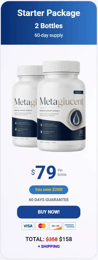 MetaGlucent + Buy Two Bottles